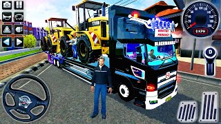 Truck Toyota Hino Transporter Construction Vehicles - Bus Simulator Indonesia #32 - Android GamePlay screenshot 3