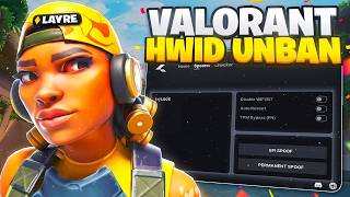 BEST Valorant Spoofer Tutorial - How To Get UNBANNED From Valorant! (NO PC RESET)