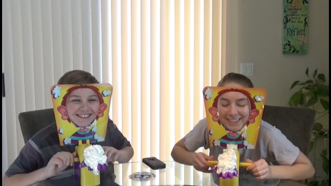 PIE FACE CHALLENGE WITH MY BROTHER?!