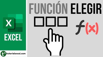 La Función ELEGIR en Excel