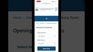 Checking iit jam round 1 opening and closing rank #iitjam #iitjam2026 #iitjamphysics #iit #iitbbs