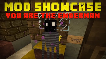 Minecraft Mod Showcase - You Are The Enderman Mod (HD)
