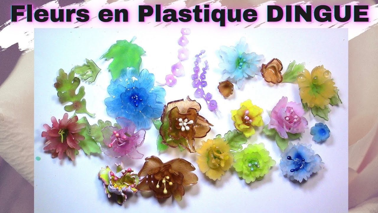 FOU FOU FOU C'est Fou les Fleurs que l'on peut faire avec du Plastique Dingue !!!