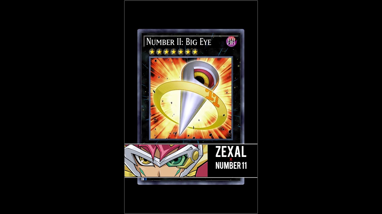 Yugioh Duel Links - ZEXAL XYZ summon Number 11: Big Eye