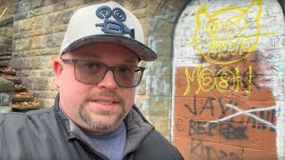 Abandoned Glendale Steps in Akron, Ohio is like stepping back in time