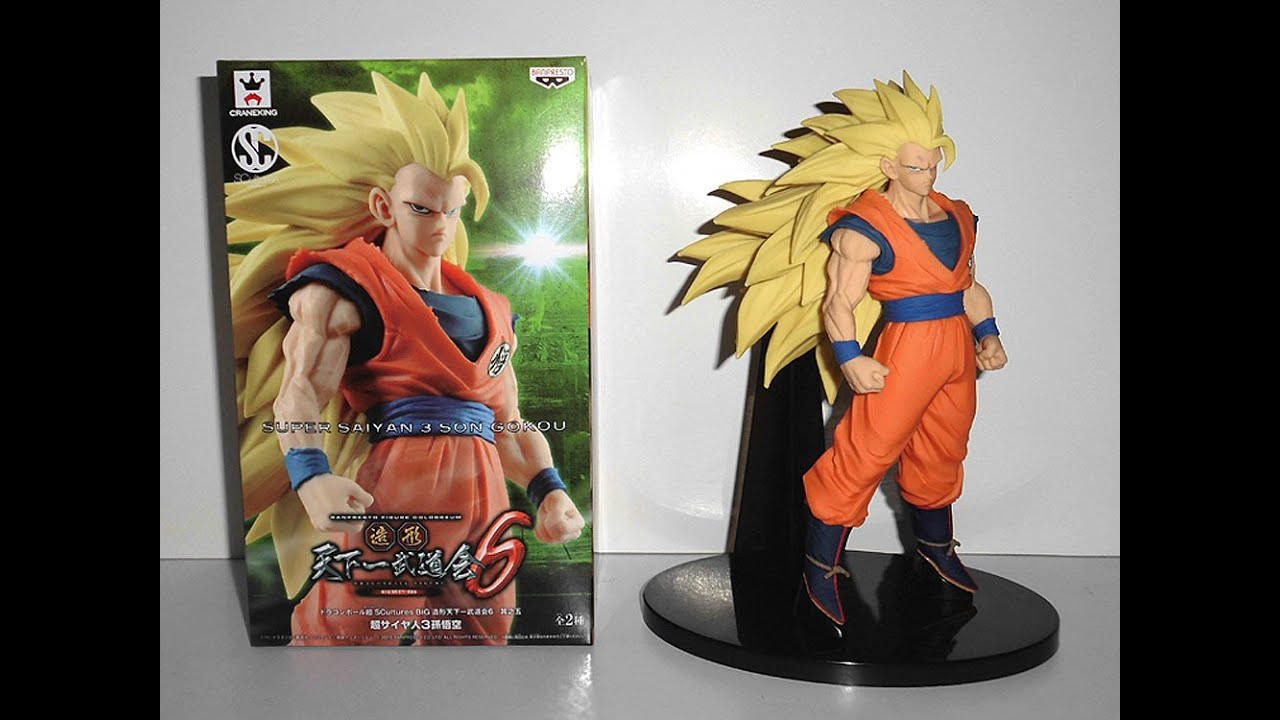 DRAGON BALL SCULTURES BIG ZOUKEI TENKAICHI BUDOKAI 6 VOL.6 SUPER SAIYAN 3 GOKU