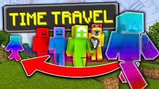 Minecraft Manhunt, But I Can Time Travel...