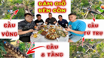 Độc Lạ Mô Hình Cầu Cá Tra Của Lê Tuấn Khang Và Đám Giỗ Bên Cồn Lần Đầu Xuất Hiện Trên Kênh Mập Food