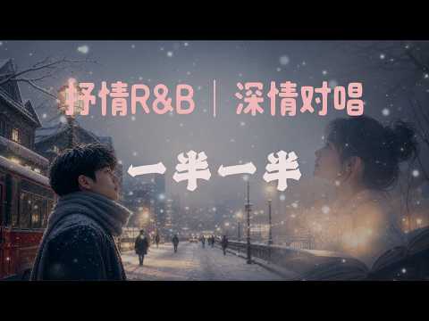 一半一半｜抒情R&B｜男女深情对唱｜甜蜜和心碎一半一半