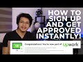 How to Sign Up and get Approved instantly! (Tagalog) | Upwork #2