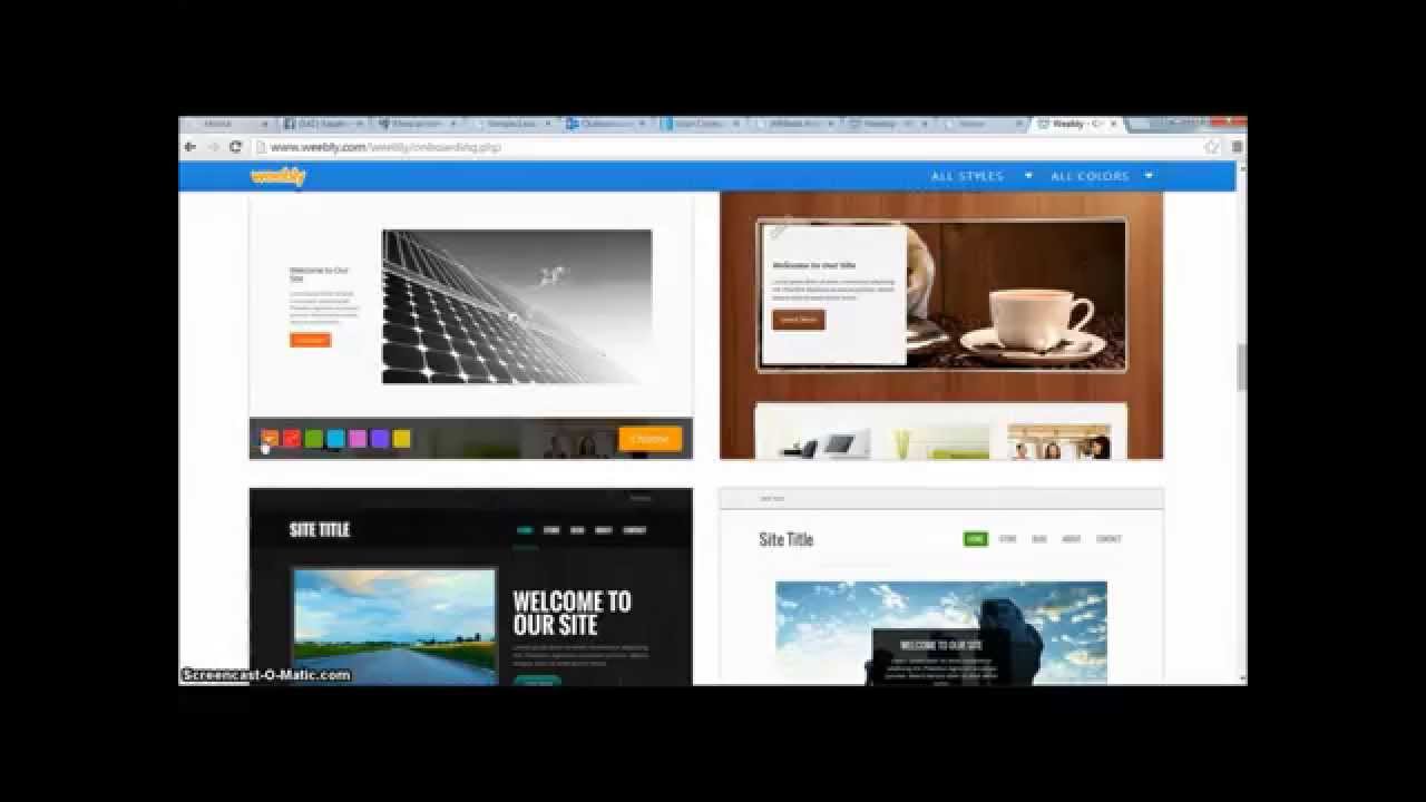 How To Make A Free Capture Page With Weebly - YouTube