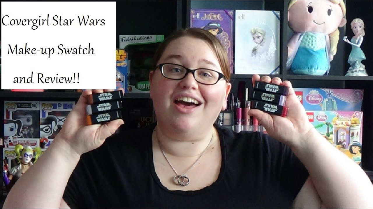 Covergirl Star Wars Make-up Swatch and Review