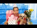 I THREW MY PUPPY A SURPRISE PARTY