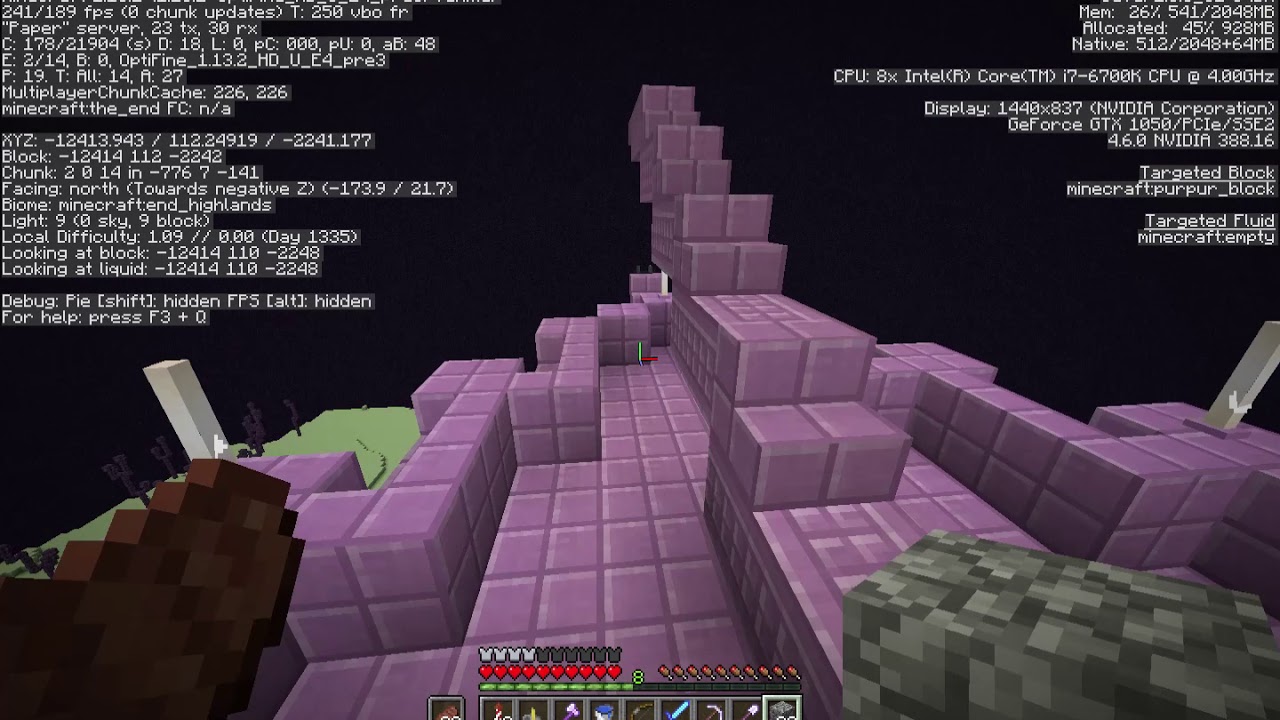 EternalCraft Raiding the End