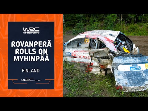 Rovanperä Rolls on SS8! | WRC Secto Rally Finland 2023