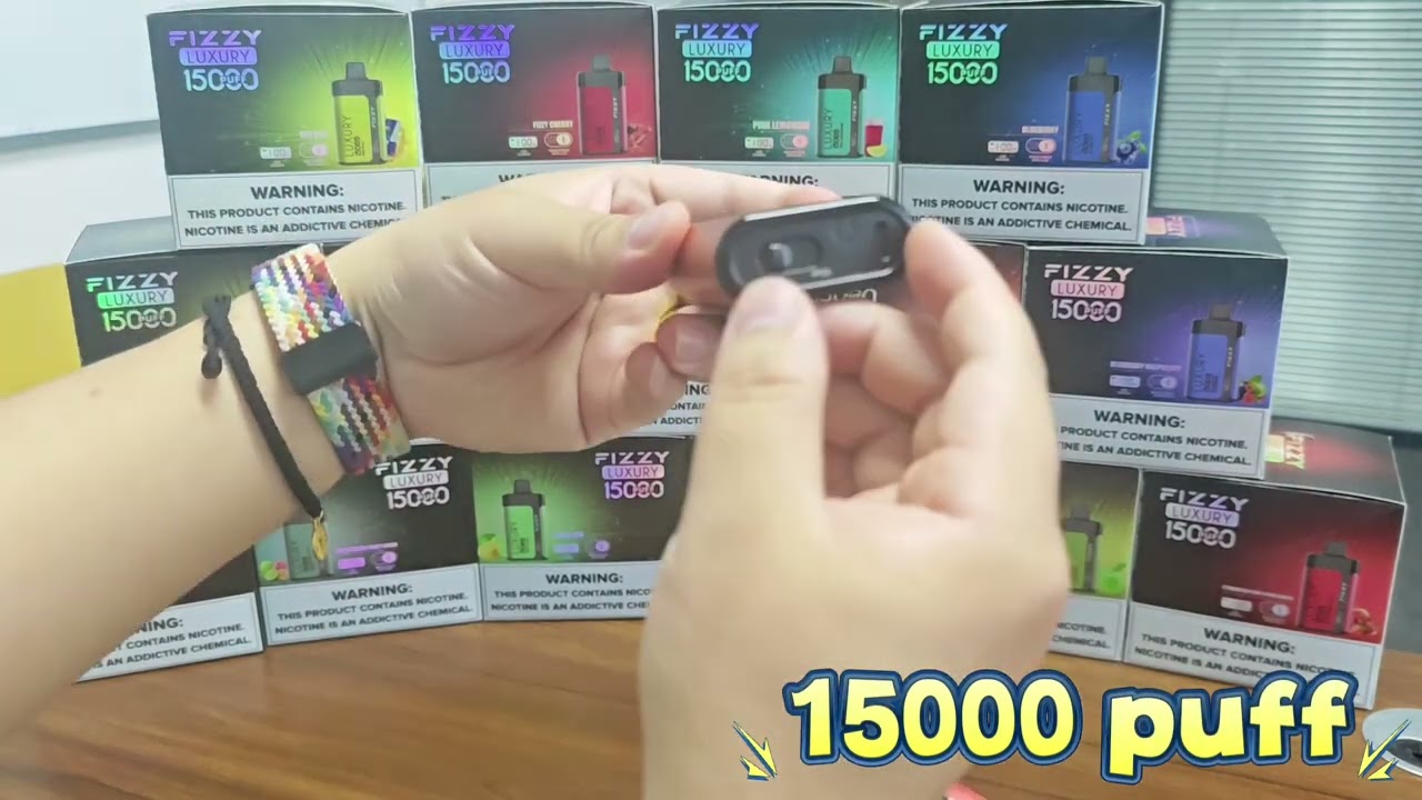 Fizzy Luxury 15000 Puff Unboxing Video - Simor Tech