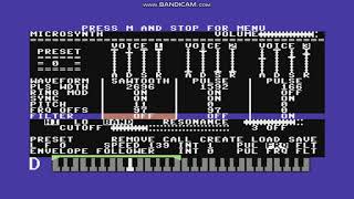 Commodore 64 -3001_A_Sound_Odyssey-BERT. test, tutorial old vst plugin