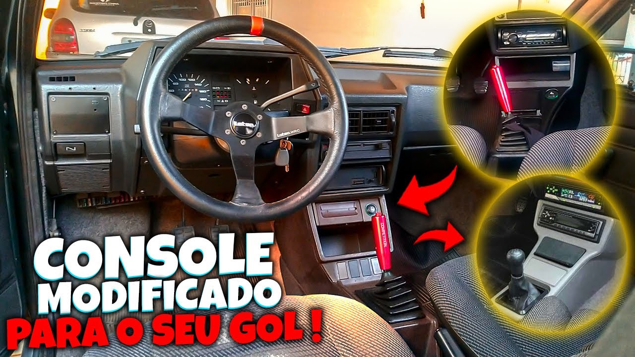 CONSOLE PRA MONTA NO GOL QUADRADO CL ! - YouTube