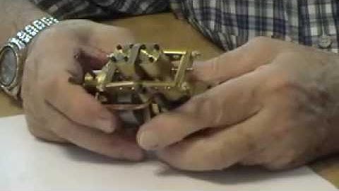 My Twin Cylinder In-Line Model Steam Engine.