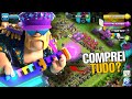 FIZ O NOVO DESAFIO E COMPREI AS COISAS NOVAS DO CLASH OF CLANS