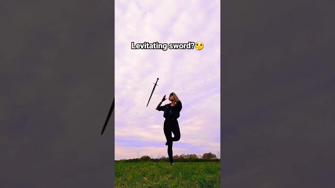 Levitating sword 