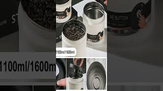 Keep Coffee Fresh Longer | Vacuum Sealed Storage Tank