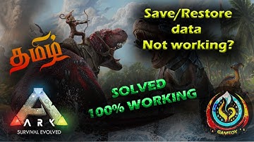 ARK Mobile Ultimate : Save and Restore data
