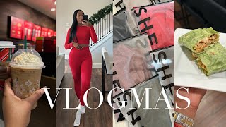 VLOGMAS | WORKOUT SETS HAUL, BRUNCH DATE, MORE SHOPPING, YUMMY CHICKEN WRAP + MORE | BROOKE KENNEDY