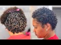 Super Defined Curls On Short Natural Hair How To Style TWA