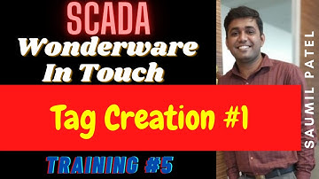 SCADA 5 - How To Create Tags (Part-1)