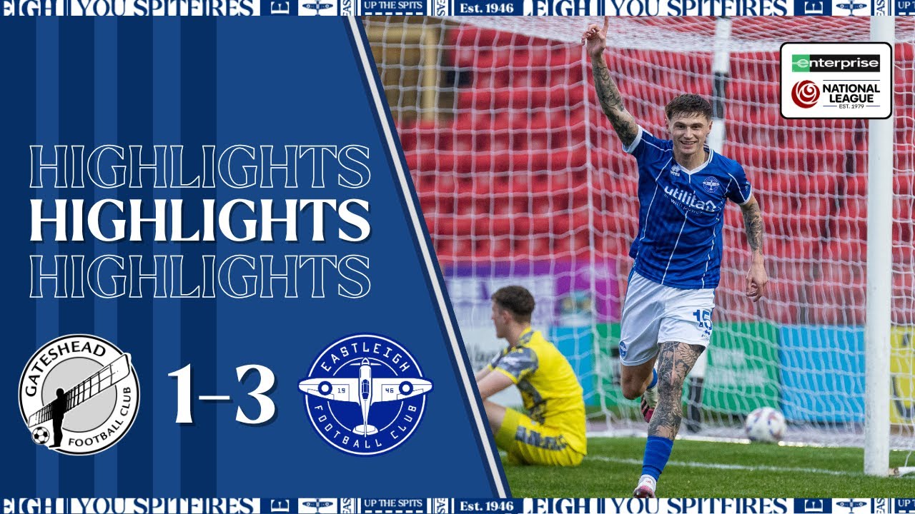 Three goals and three points 🔥 | Gateshead 1-3 Eastleigh | Match Highlights 🎬
