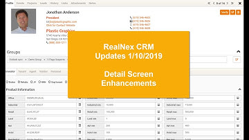 CRM Detail Screen