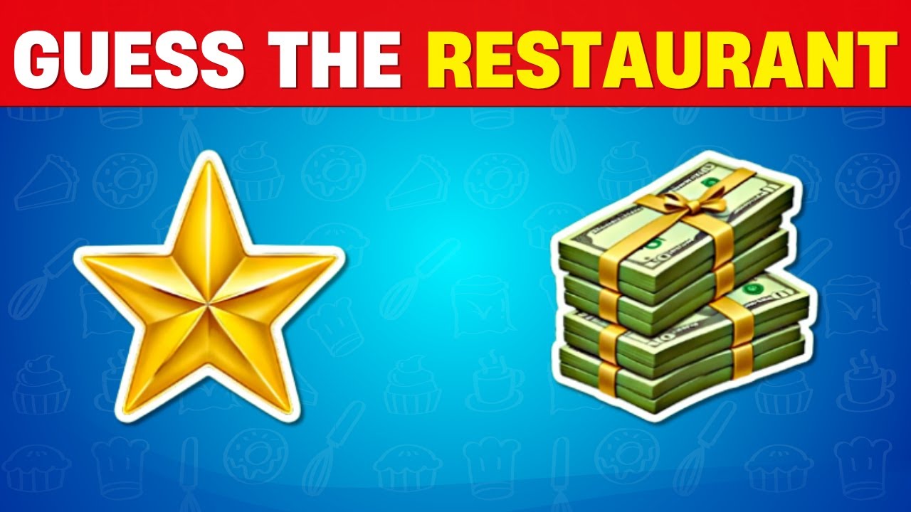 🍔 35 Famous Restaurants! "Guess the Logo" Mega Quiz! 🍟The ultimate for fans of famous eateries. 🍔🍕🥤