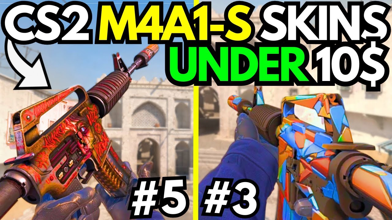 BEST CHEAP M4A1-S SKINS in CS2 for Under 10$ (Budget M4 Skins 2023