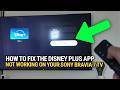 How To Fix The Disney Plus App Not Working On Your Sony Bravia 7 TV: Easy Guide!