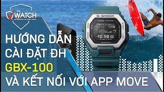 Hướng Dẫn CÀI ĐẶT Đồng Hồ Casio GBX-100 Và Kết Nối APP G-SHOCK MOVE screenshot 1