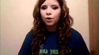 Me singing "Grenade" by Bruno Mars