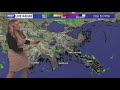 Weather: Spotty showers expected Friday and minor coastal flooding for east shorelines