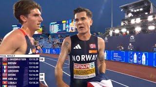 Jakob Ingebrigtsen WINS 5000m Gold! 😱 INSANE Finish at European Championships 2026