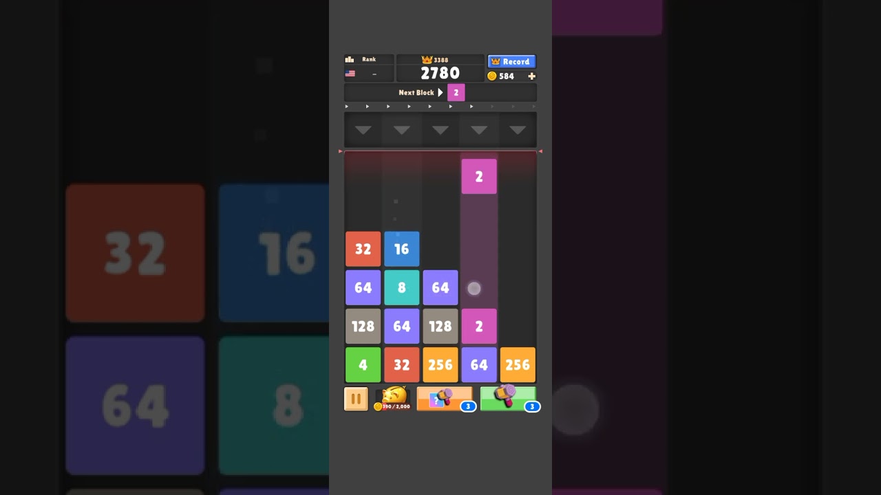 Drop The Number 7300 Game 