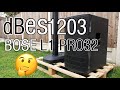 Bose L1 Pro32 & dB Technologies ES1203
