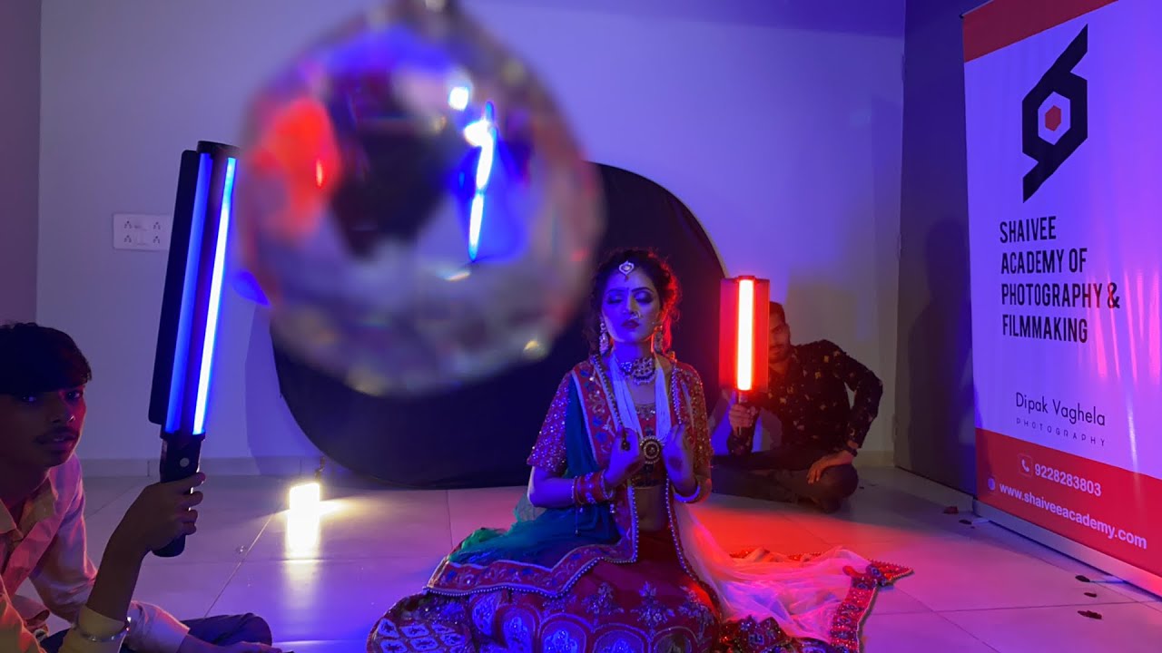 Bridal shoot with Godox Lc500