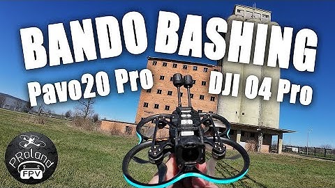 BANDO BASHING! FPV with Pavo20 Pro + O4 Pro