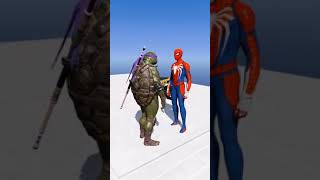 سبايدرمان و سلاحف النينجا فى تحدى صعب | SPIDERMAN Vs The NINJA TURTLE