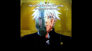 Thumbnail of How it feels after listening to otonoke slowed #anime #gojo #dandadan #otonoke