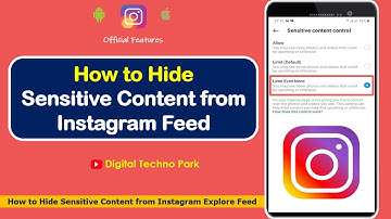How to Hide Sensitive Content from Instagram Explore Feed | Instagram Sensitive Content Control 2021