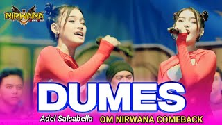 DUMES - Adel Salsabella - Om NIRWANA COMEBACK live megaluh JOMBANG