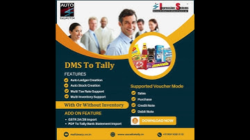 DMS to Tally Prime 5.0 | Nestle SDS | Distributor Management System | Automation