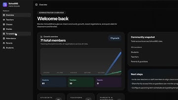 Modern School Management System : Laravel 12.0, React 19, Inertiajs, Mysql