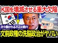 【ゆっくり解説】文前大統領の洗脳がヤバすぎる！？K国を潰すのはK国民である可能性が増大！！